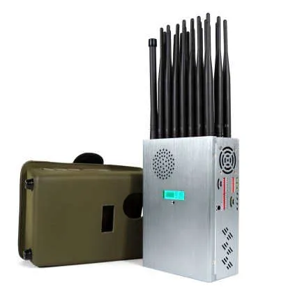 Tragbarer 8 Antennen 2G 3G 4G GPSL1 WiFi Lojack Störsender