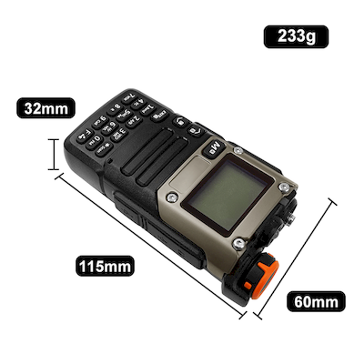 Portable multi-band drone detector